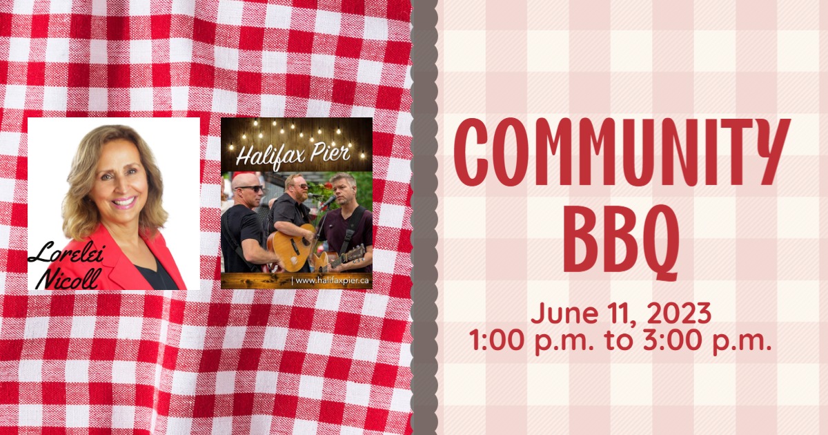 Community BBQ June 10 1pm to 3pm